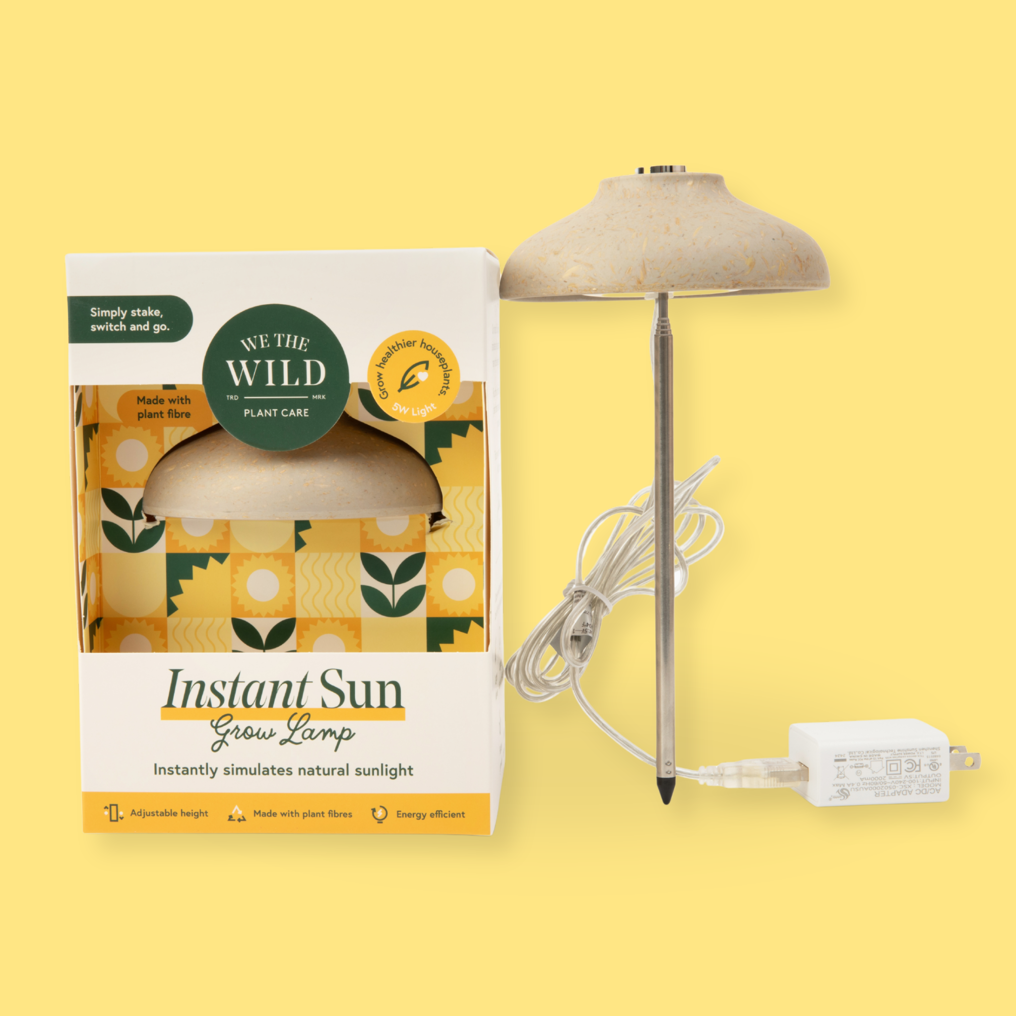 Instant Sun Houseplant Grow Lamp – We The Wild Plant Care USA