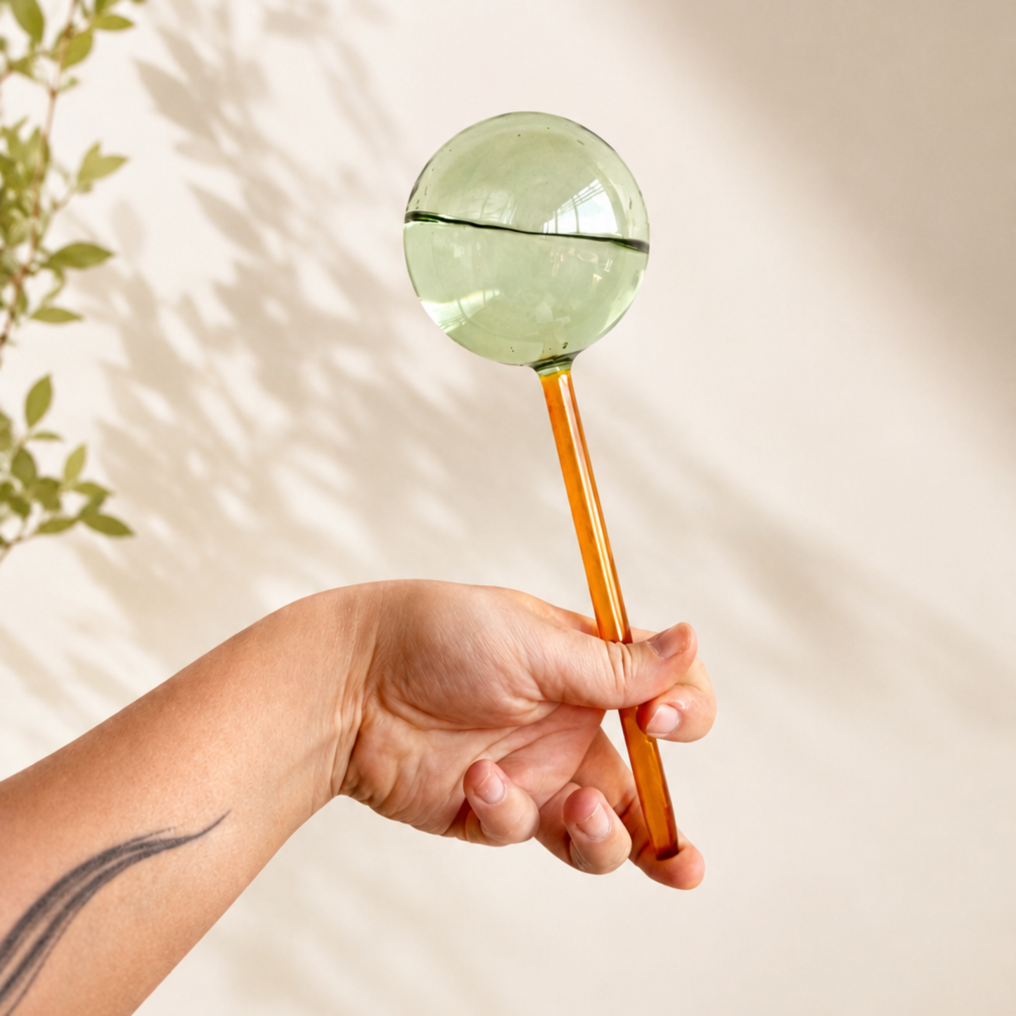 Self-Watering Glass Plant Globes