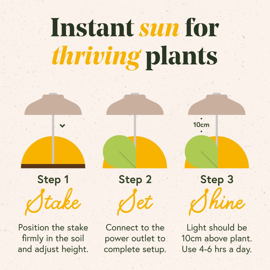 Instant Sun Houseplant Grow Lamp