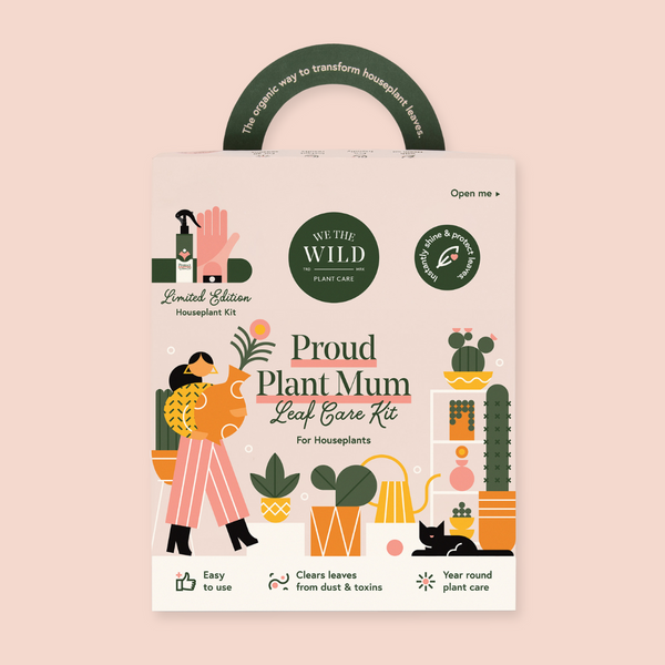 proud plant parent pot Proud Plant Mum Leaf Care Kit