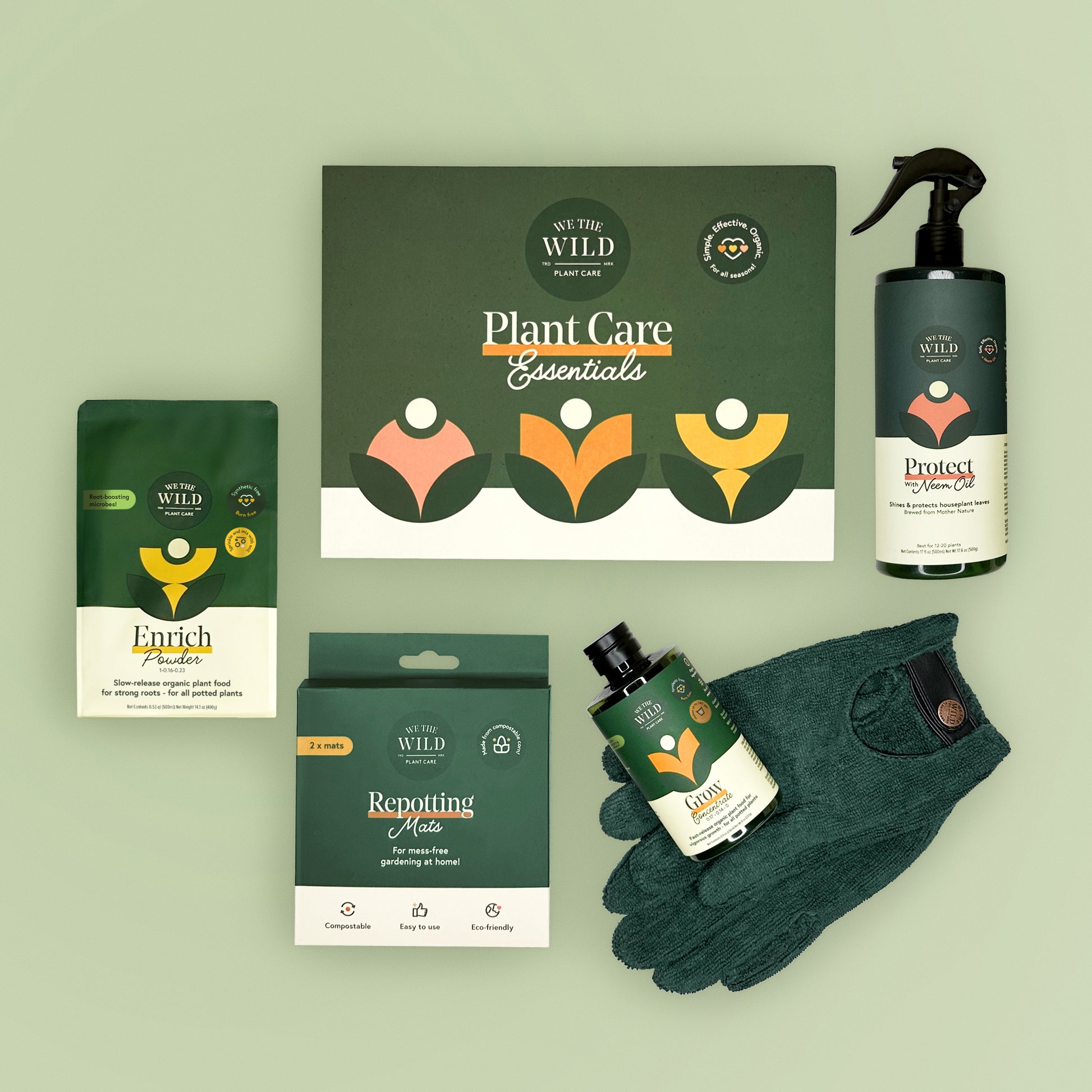 house plant starter kit Essential Plant Care Kit