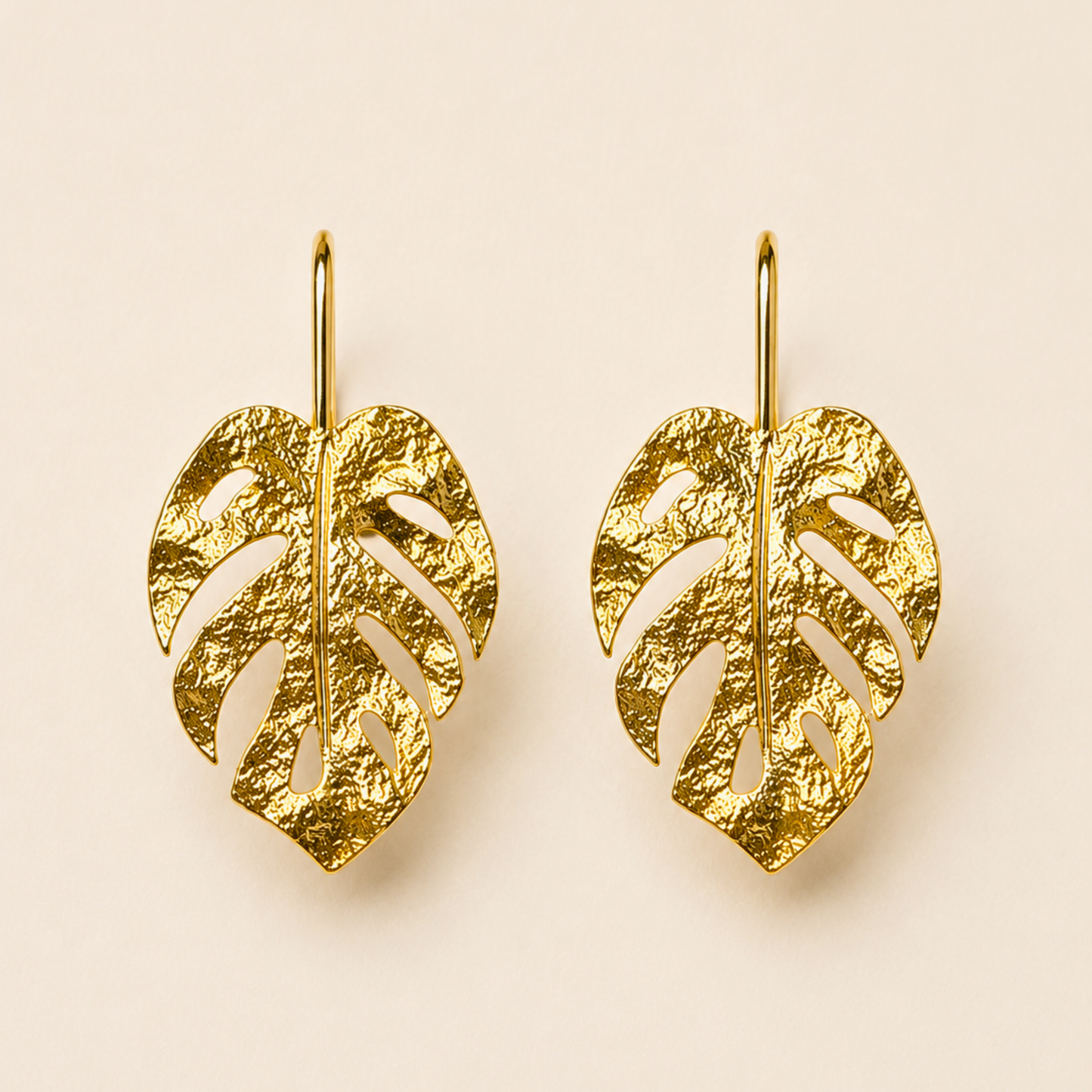 FREE Monstera Leaf Earrings